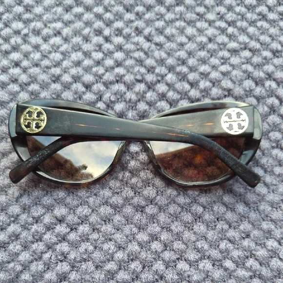Tory Burch Brown Tortoise Sunglasses - Picture 2 of 16